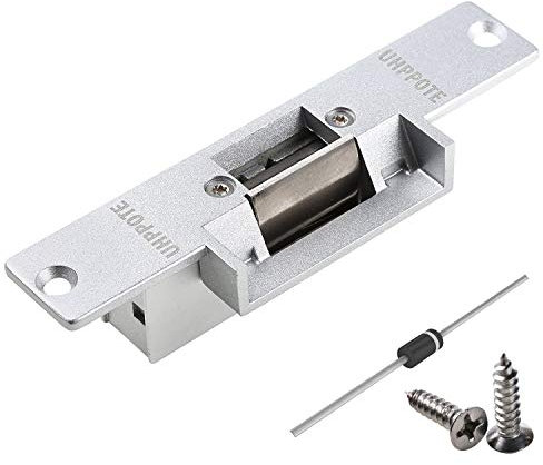 UHPPOTE Cerradura Eléctrica De Huelga Fail Safe NC Modo Para Puerta de Madera/Metal De Control Acceso