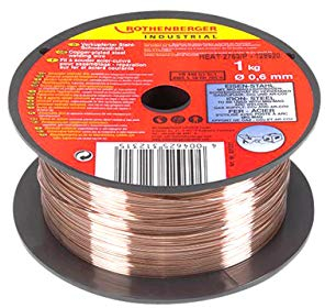 ROTHENBERGER Industrial Drahtelektrode | Ø 0,6 mm; Gaszufuhr: CO2 und Ar-CO2 | 1 kg