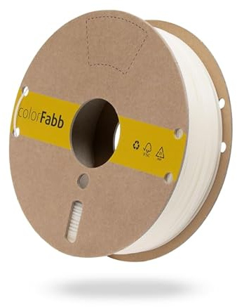 colorFabb Lw-pla Natürlich 3D-Druckerfilament, 1,75mm Durchmesser, 2200g Spule, Leichtes Material, Ideal für RC-Flugzeuge, Matte Oberfläche