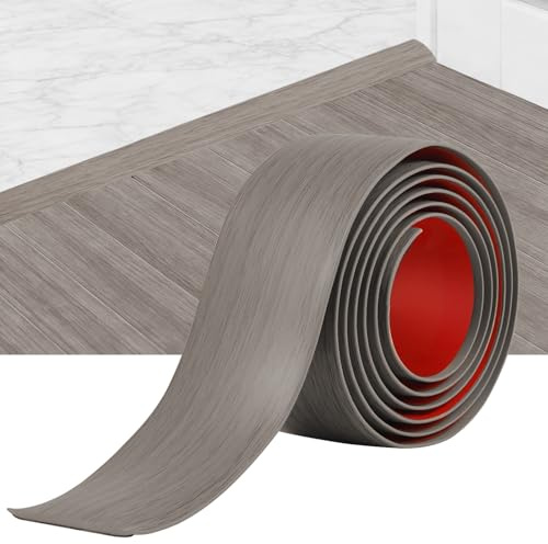 Dshunnc Übergangsprofil Selbstklebend 5cm x 3m Übergangsleiste Boden