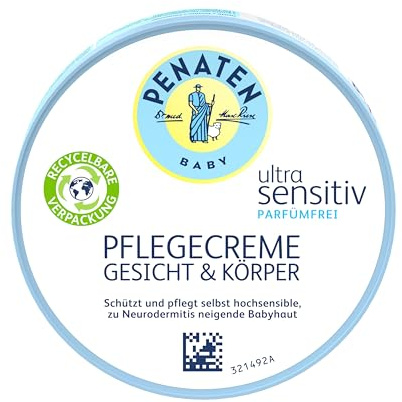 Penaten care cream ultra sensitive face & body