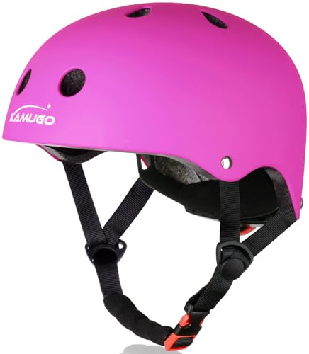 Casque Enfant réglable pour Enfants de 2 à 8 Ans pour Filles et garçons, Casque Multi-Sport pour vélo, Skateboard, Patinage, Scooter, Patins à Roues alignées