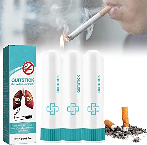 BreatheFree QuitStick, Easy to Use Inhaler (3 Pcs)