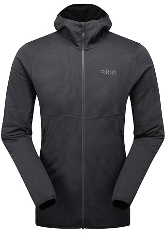 Rab Men's Evolute Hoody - Lightweight Insulated Jacket for Trekking & Climbing - Beluga - Medium