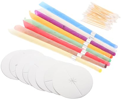 Healeved Candele Auricolari Per Rimozione Cerume Strumento Comodo Per Aromaterapia Casa Candele Orecchie Per Pulizia e Rilassamento
