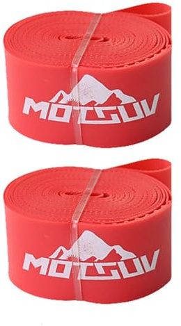 2 pz Bicicletta Rim Liner Strip Mountain Road Pneumatico Della Bicicletta Tubo Interno Anti Foratura Nastro 700C/26/27.5/29-Inch Tire Liner Protector Tape