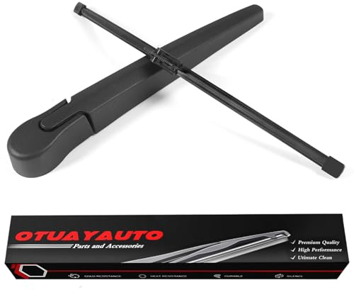 OTUAYAUTO Torkarblad bakre kompatibel med 3-serien E91 05-13, vindrutetorkare bak med torkararm och torkarblad, längd: 350mm