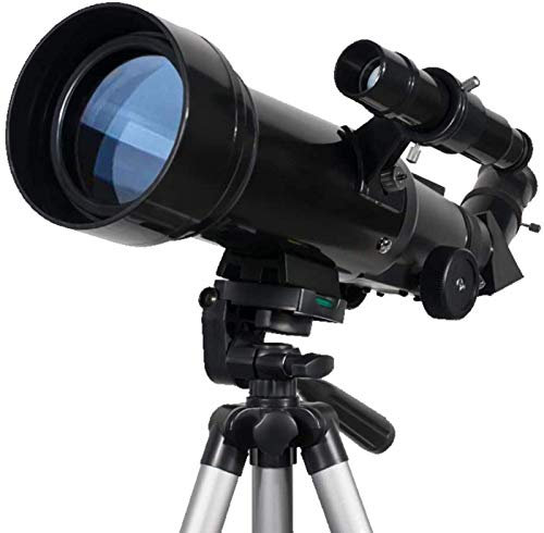 Telescopio Binocolo ad Alta Potenza, Telescopio Rifrattore Astronomico 70 mm Bambini Adulti Telescopio Riflettore Principianti con Treppiede e Zaino Osservare la Luna e Il Pianeta Interni/Esterni