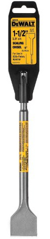 DEWALT DW5349 10 SDS Plus Scaling Chisel Bit, Silver