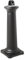 Rubbermaid Commercial Products 098716 GroundsKeeper Tuscan Ash Bin - Black