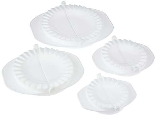 Tellier Paderno-Stampo Multiuso per Ravioli, Panzerotti e Altro, Confezione da 4 x stampi, Bianco