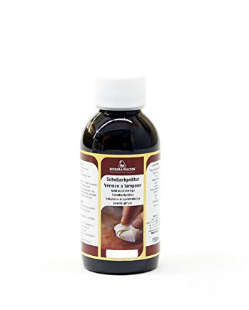 BORMA Schellack Blond 150ml – Naturprodukt zur Holzveredelung | Perfekt für Restaurierung & Möbelpflege
