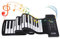 61 Tasten Roll Up Keyboard Klavier, Faltbare Soft Keyboard E Piano, Flexibles elektronisches Digitales Musik Keyboard Klavier für Anfänger, Familienspaß, Musikliebhaber