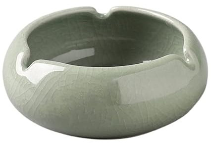 Posacenere Posacenere in Ceramica Posacenere da Tavolo Posacenere Antivento Posacenere da Esterno, Interno Ufficio Casa Posacenere Pratico Regalo Decorativo for Fumatori
