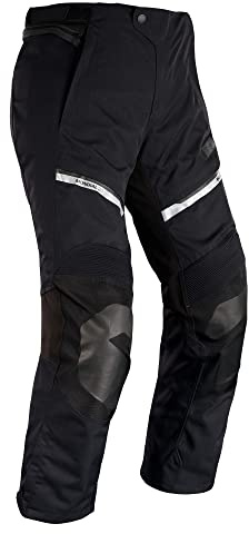 Oxford Mondial 2.0 Dry2Dry Pantalón Laminado para Motocicleta, Tech Black, 34-37 para Hombre