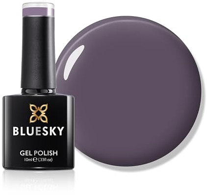 Bluesky Gel Nail Polish 10ml, Cherished Purple - AW2311, Purple Soak-Off Gel Polish for 21 Day Manicure, Professional, Salon& Home Use, Requires Curing Under UV/LED Lamp