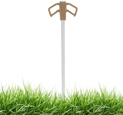 Zeltheringe | Stahl-Heringe für Camping – wasserdichter Zelthering, Zelthering für Strände, Camping, Picknicks und Höfe