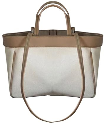 Borsa per pannolini portatile in pelle dal design pratico elegante mamma funzionale mamma e bambino facile da trasportare per lo shopping all'aperto in pelle madre