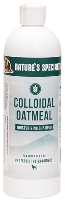 Nature's Specialties Colloidal Oatmeal Ultra Concentrated Dog Shampoo Concentrate for Pets, Makes up to 1.5 Gallons, Natural Choice for Professional Groomers, Relieves Itching, Made in USA, 16 oz