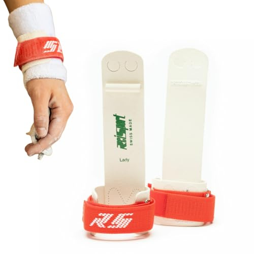 Reisport Women's Poignée de Gymnastique pour Femmes, Crochet et Boucle, XXS