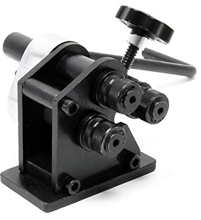 Piegatrice manuale a rulli raggio curvatura 70 mm lunghezza maniglia di 343 mm