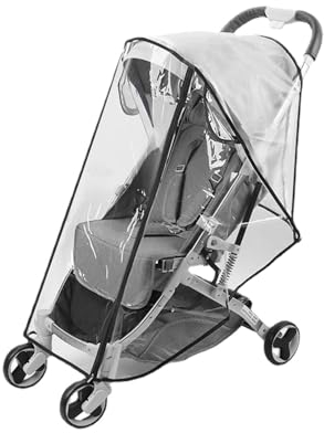 Universal Regenschutz für Kinderwagen, Regenverdeck für buggy, Bequemes Zugangsfenster, Gute Luftzirkulation, Schadstofffrei