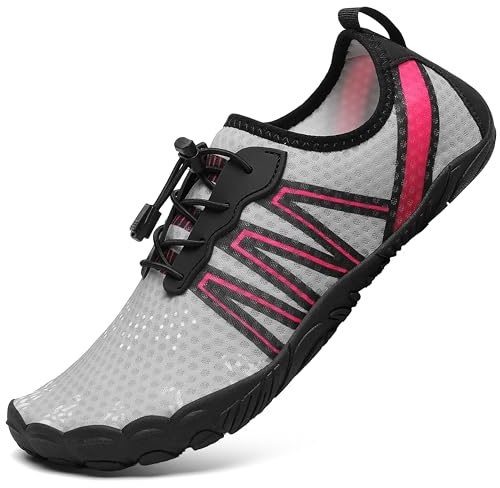 Mishansha Zapatos de Agua Mujer Hombre Verano Secado Rápido 36-47 EU | Escarpines, Barefoot, Zapatillas Playa, Calzado Surf Acuáticos, Ligeros