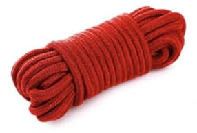 Cotton Bondage Rope, 32 ft, Soft Rope for Intimate Play