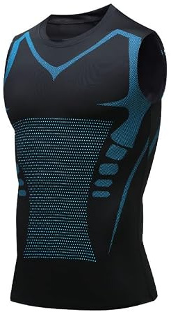 HDAKDDHG Compression Tank Top for Men Bodybuilding Gym Athletic Tight Undershirts Workout Tops