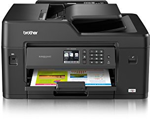 Brother MFC-J6530DW, Farbig, DIN A3 4-in-1 Farbtintenstrahl-Multifunktionsgerät (250 Blatt Kassette, Drucker, Scanner, Kopierer, Fax), schwarz