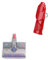Fututech Clip di fissaggio per spazzola per Dyson V6 V7 V8 V10 V11 V12 V15 Pulsante di bloccaggio Ricambi Kit di riparazione per aspirapolvere senza fili Accessorio