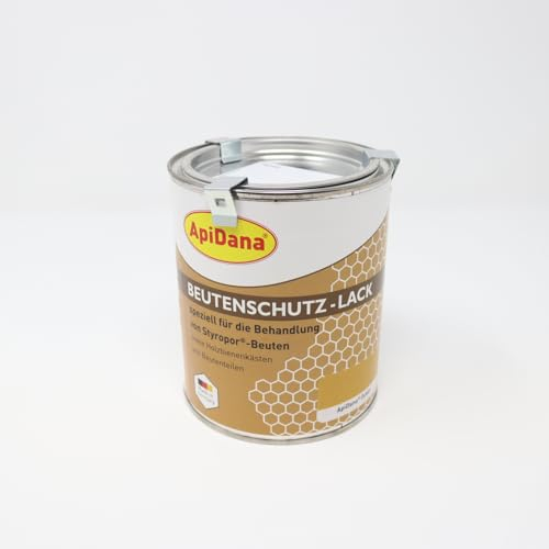 Beutenschutz Lack 750 ml ockerbraun Apidana Bienenbeute Lasur Imkerei Imker Bienen