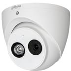 DAHUA Cámara de vigilancia de exterior/interior HDCVI 2 MP 2,8 mm con micrófono HAC-HDW1200EM-A-S6