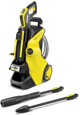 Kärcher K 5 Power Control Flex Pressure Washer, pressure: max. 145 bar, flow rate: 500 l/h, area coverage: 40 m²/h, water filter, weight: 13 kg, high-pressure Flex hose, dirt blaster, spray lance