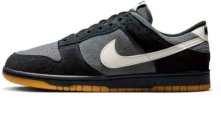 Nike HQ1931-001 Dunk Low Retro SE Uomo, Black/Pale Ivory-Anthracite EU 41