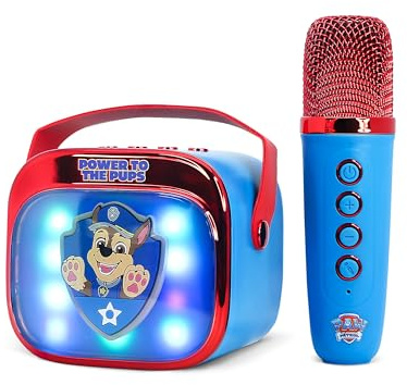 Paw Patrol Popsing LED Light up Wireless Karaoke Speaker with Microphone