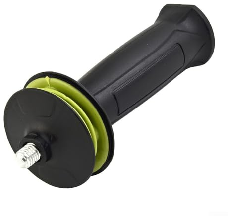 Vibration Damper Side Handle for Angle Grinder, 8mm/10mm Thread Shock Absorbing Grip, Anti Vibration Power Tool Accessory Replacement for Vibration Reduction in Grinder Parts(8MM)