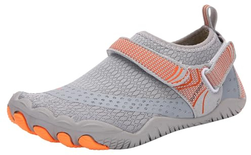 Scarpe Barefoot Bambino Scarpe da Scoglio Bambino Bambina Primi Passi Tela Scarponcini Trekking 22 Scarpette Corsa Shoes 28 Grounding Ragazzo 36 Mare Senza Lacci Multiuso Sandali Chiusi Invernali 27