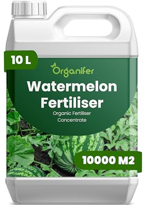Fertilizante Líquido Para Sandía 10L – Abono Orgánico Para Hojas Saludables Y Crecimiento Fuerte – Refuerza Raíces Y Vitalidad – Organifer