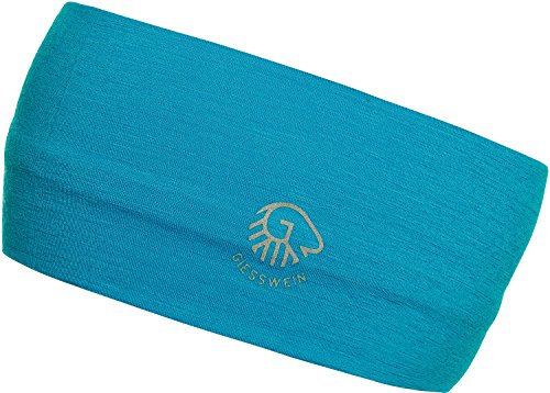 Giesswein Unisex Stirnband Brentenjoch 68/07/60458, Gr. One Size, Blau (Cyanblau 572)