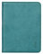 Rhodia 211004C - Mappe für Block oder Notizheft Rhodiarama - N°11, für DIN A7 (7,4x10,5 cm) 9,5x12,5 cm, elegant und praktisch, Pfaugrün, 1 Stück