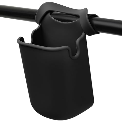 Porte-gobelet Poussette en Silicone, Support Porte-gobelet Universel pour Poussette, Porte Bouteille, Support de Gobelet Téléphone pour Poussette, Vélo, Tapis Roulant, Buggy