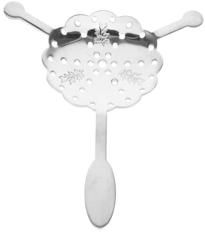 Cabilock cucchiaio di assenzio notizia in anticipo bar assenzio cucchiaio cucchiai da bar cucchiaio fontana di assenzio accessorio assenzio acciaio inossidabile 304 Silver