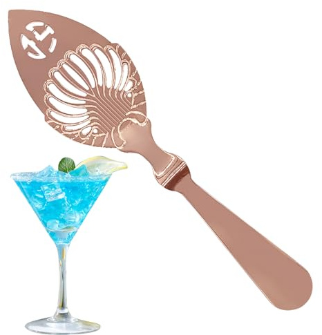 Wisylizv Cuchara de absenta – Herramienta de barman con diseño hueco | Herramienta de barra de cocina Absenta Cuchara de Absenta, Cuchara de Acero Inoxidable 304 para, Catering Buffet