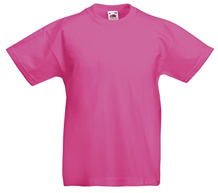 Shirtinstyle KIDSba004 Garçon Maillot de course à manches longues - Rose - 128 cm