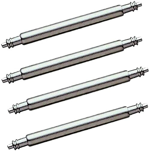 Eichmüller 4 Stück 18mm Edelstahl Federstege 1,78mm Durchmesser für Uhren Armbänder