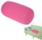Kissenrolle, 30 * 14 cm Mikro-Mini-Mikrokügelchen Verbessert Lange Runde nackenrolle Bequeme Bettwäsche Set Dekoration Für Flugzeug Oder Auto (Rosa)