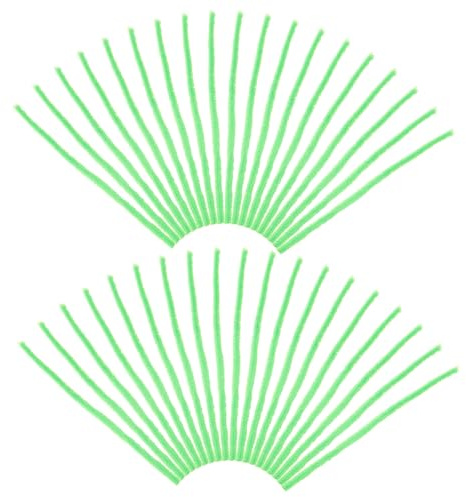 HOMSFOU Lot de 250 Bigoudis à Friser Non Glissants en Fil de Fer et Chenille pour Créer des Boucles Naturelles, pour Coiffure Professionnelle et Permanente sans Chaleur Couleur Aléatoire