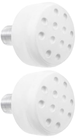 Veemoon Topes de Goma Ajustables para Patines Quad, Tapones de Puntera Resistentes para Reemplazo, Juego de 2 Piezas de Color Claro para Freno de Patines en Línea, Accesorios para