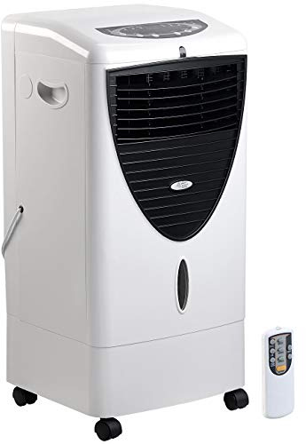 Sichler Haushaltsgeräte Raumluftkühler: 3in1-Luftkühler, befeuchter und Ionisator, 20 l, 150 W, 800 ml/h (Oszillation Klimagerät, Oszillation Luftkühler, Air)